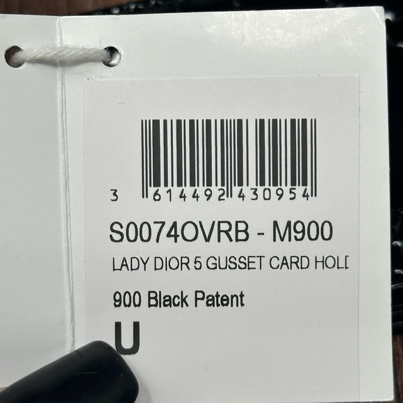 Lady Dior Jasmine Card Holder with dust bag NWT - Picture 13 of 13